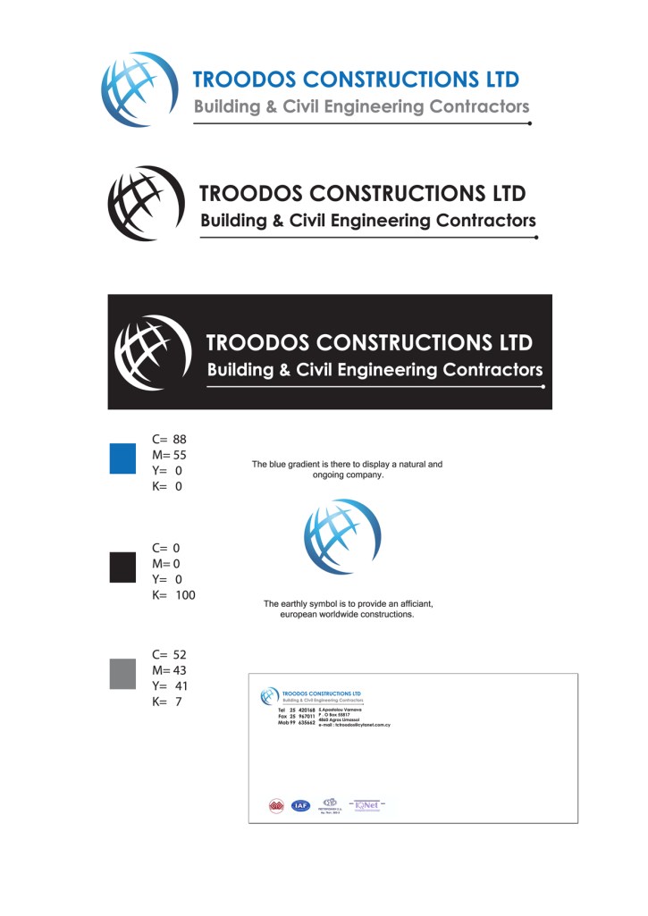 Troodos Construction Logo